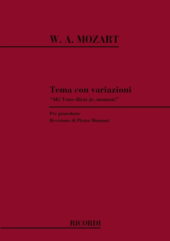 12 Variazioni In Do Su 'Ah! Vous Dirai -